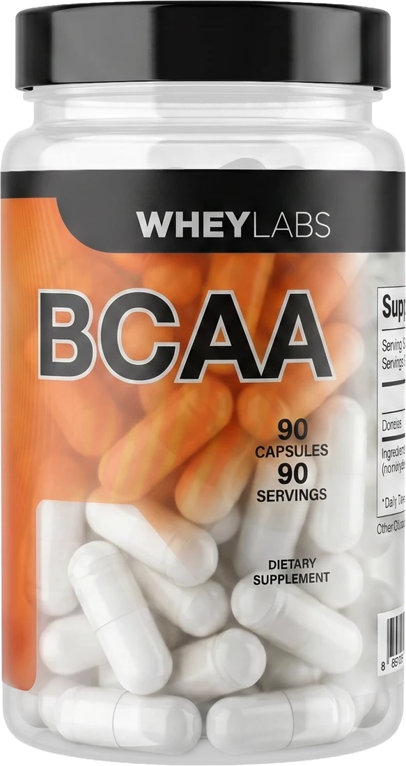 WheyLabs Elite Series BCAA Capsules — Unflavored