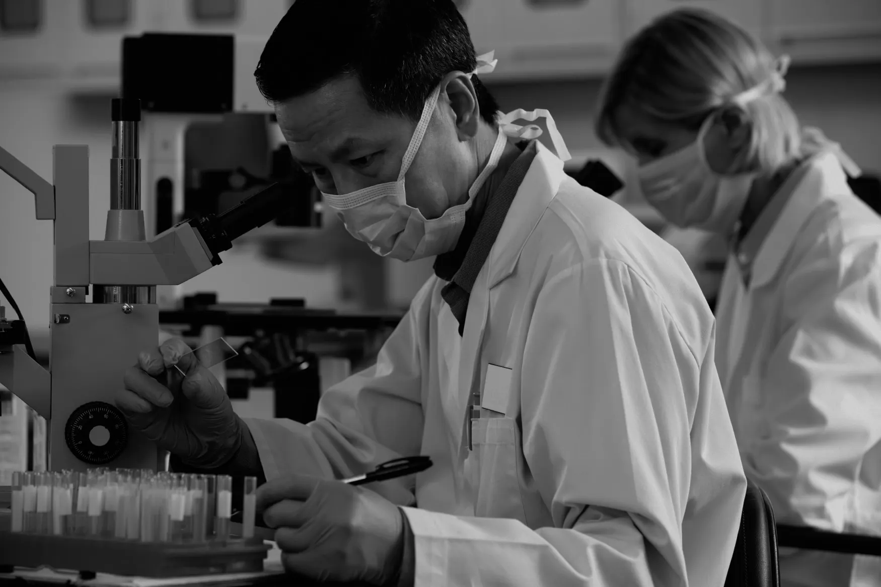 WheyLabs scientists at work in the lab