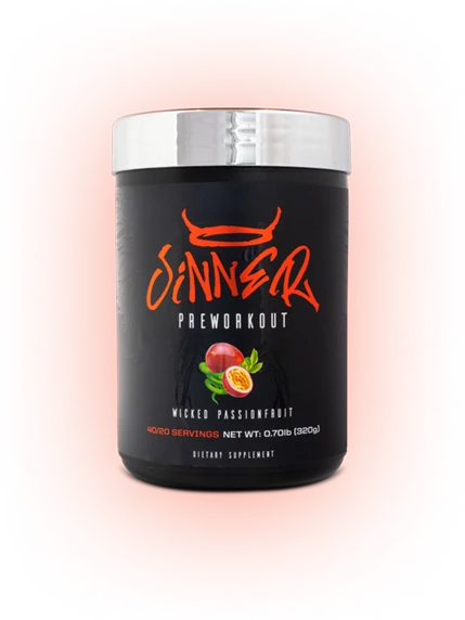 WheyLabs Sinner Pre-Workout — Wicked Passionfruit